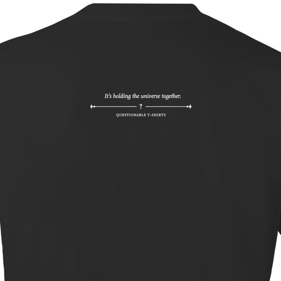 Dark Matter T-Shirt – Minimalist Science Geek Apparel
